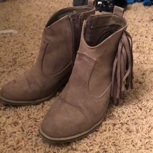 Fringe Booties